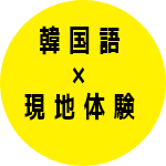 韓国語 ×現地体験