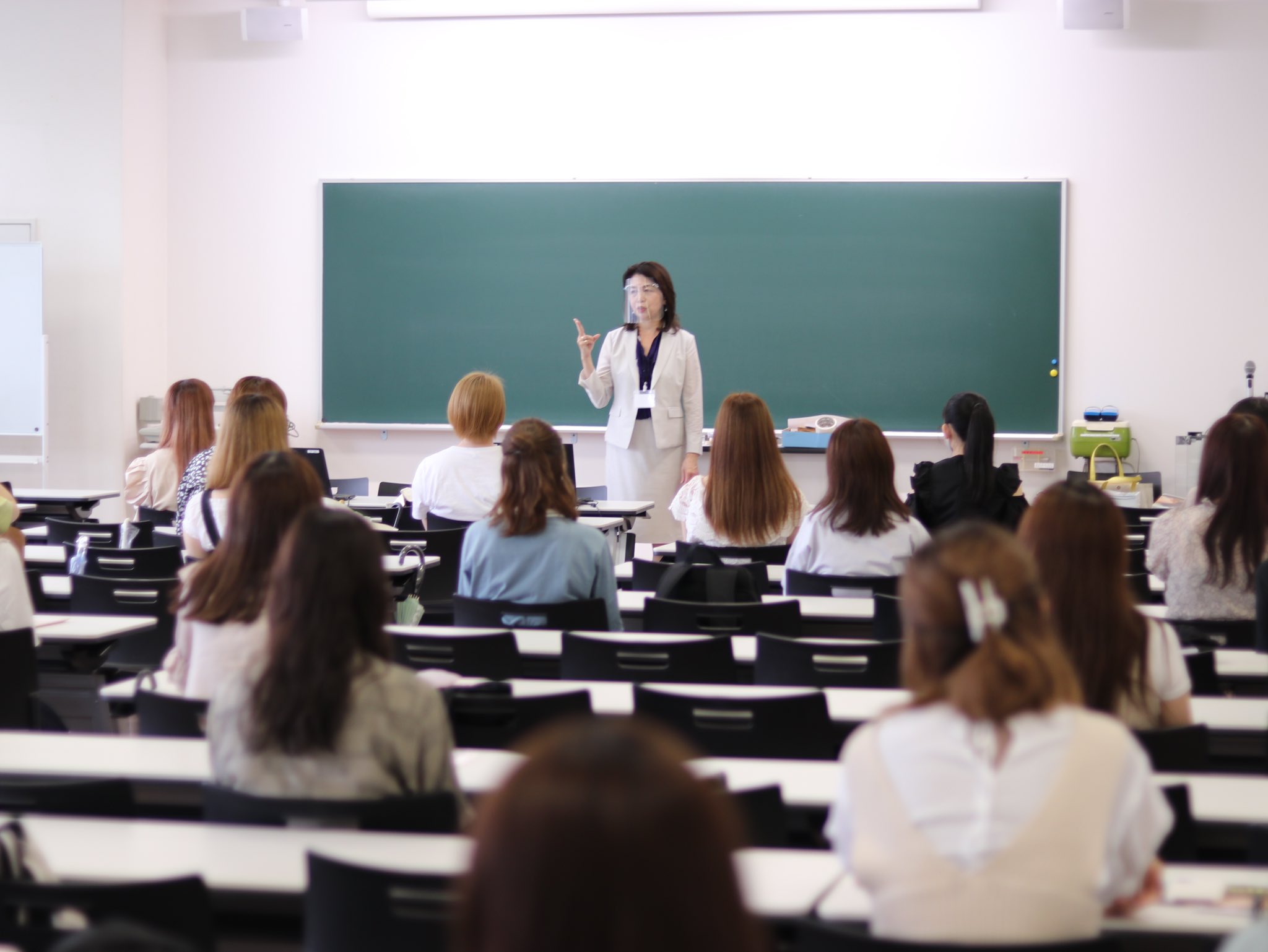 7月4日(土)より対面授業が開始されました。