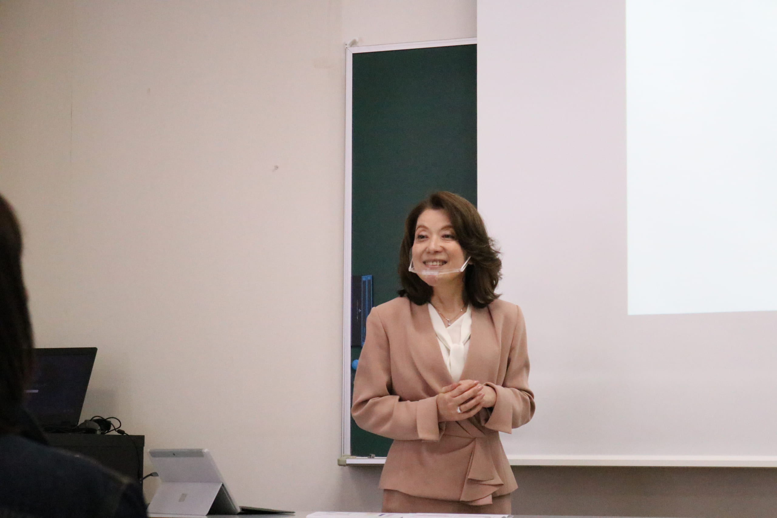 戸板女子短期大学伊達友美 ゲスト講師の画像