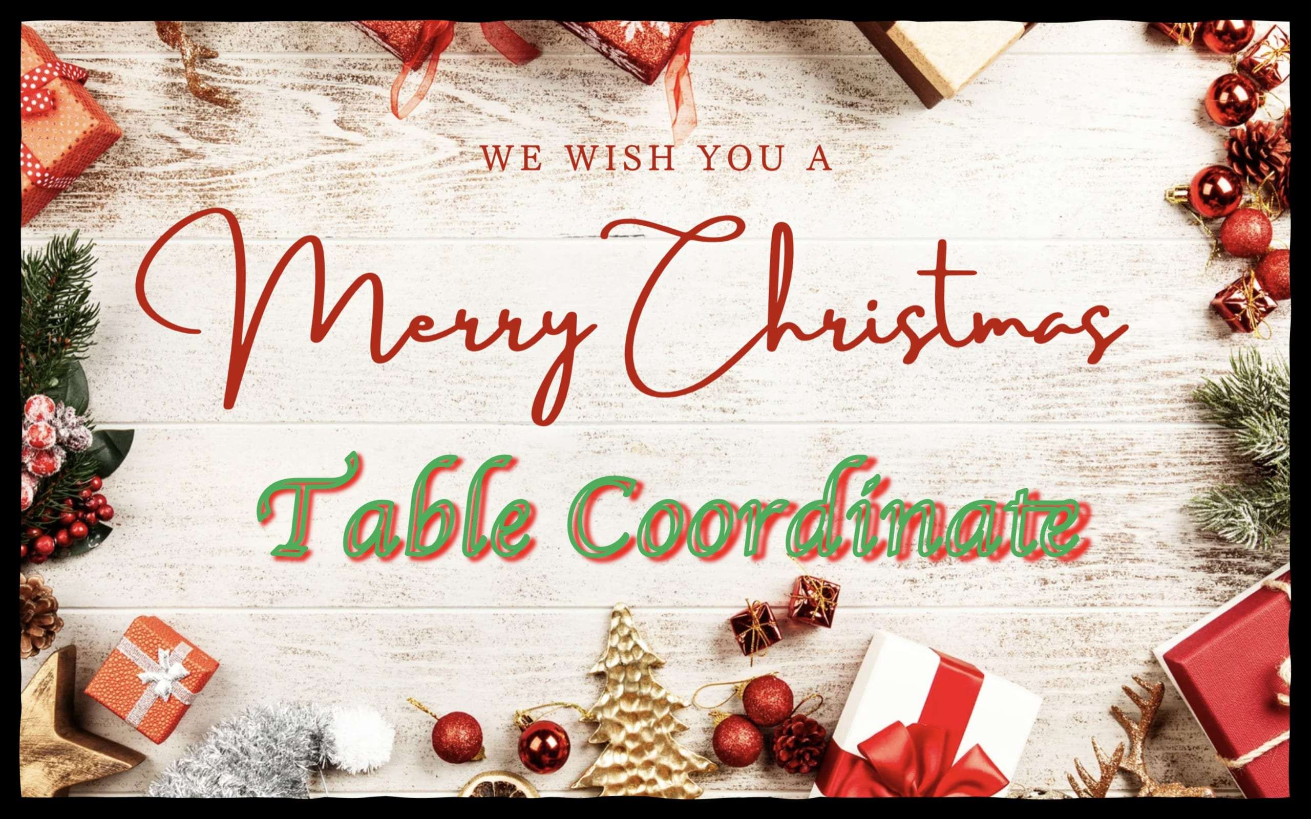 【テーブルコーディネート演習1】洋食器を通してクリスマステーブルを学びました