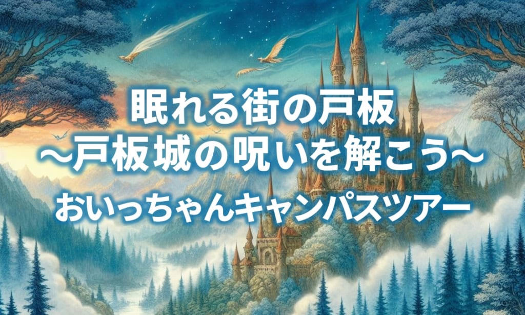 眠れる街の戸板～戸板城の呪いを解こう～おいっちゃんキャンパスツアー