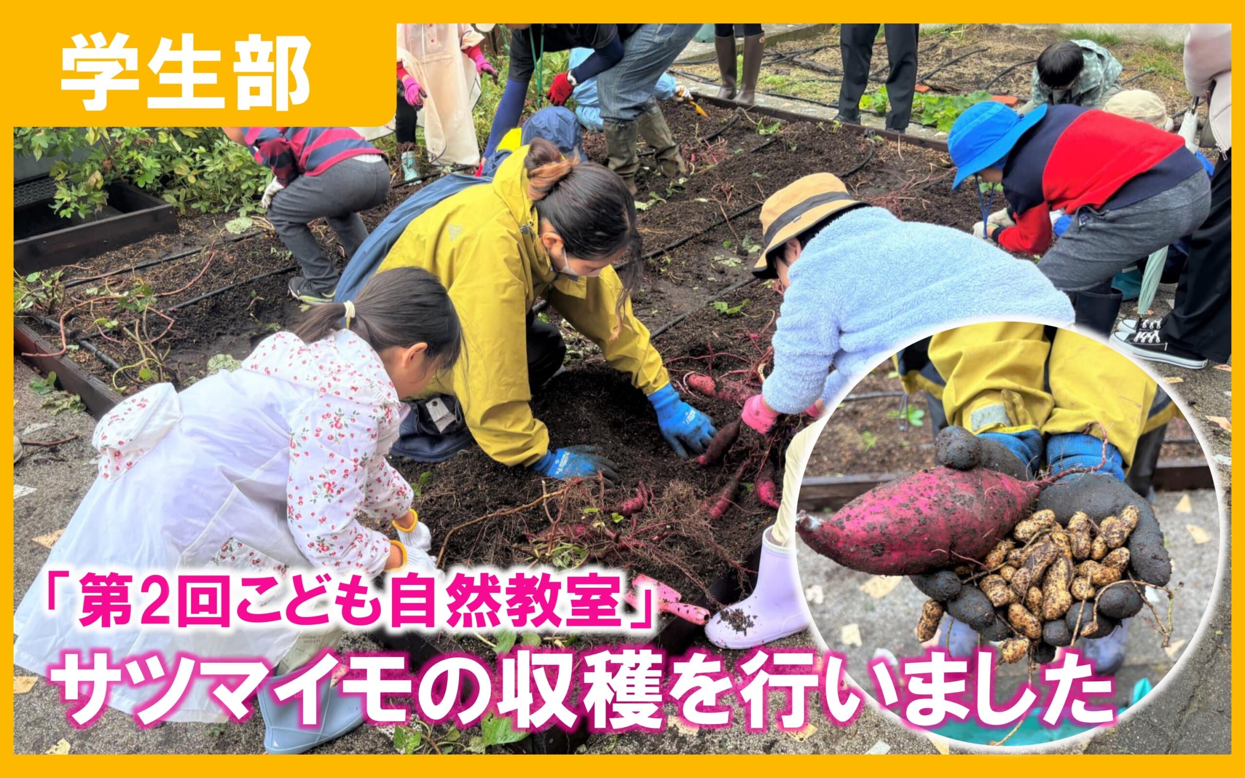 「第2回こども自然教室」を本学で開催しました！