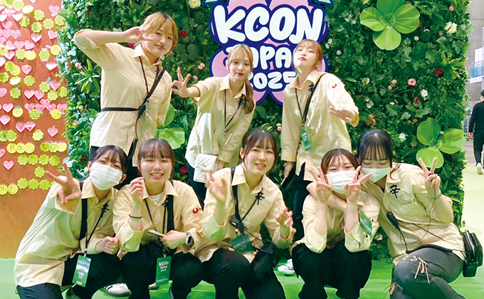 大型K-POPイベントに スタッフとして参加