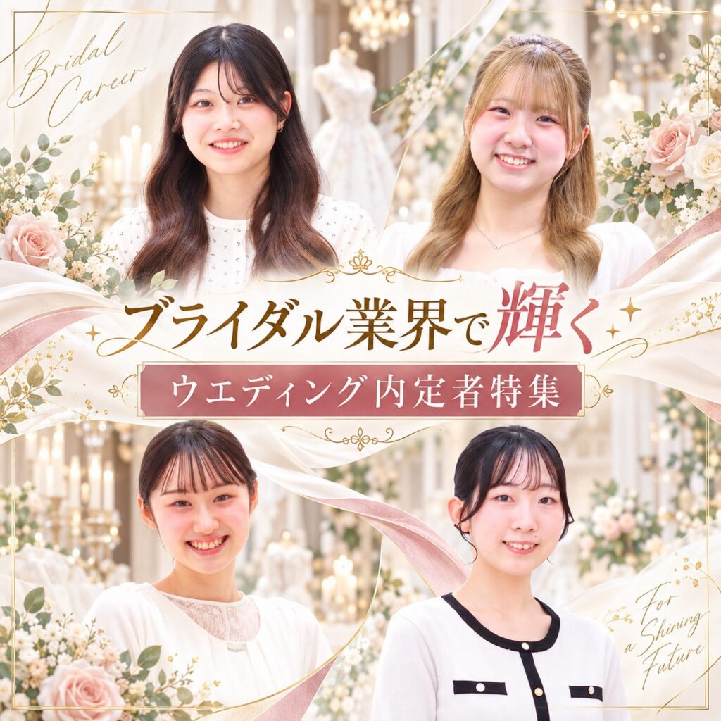 【2027卒 業界別内定速報!!】ウエディング・ブライダル業界
