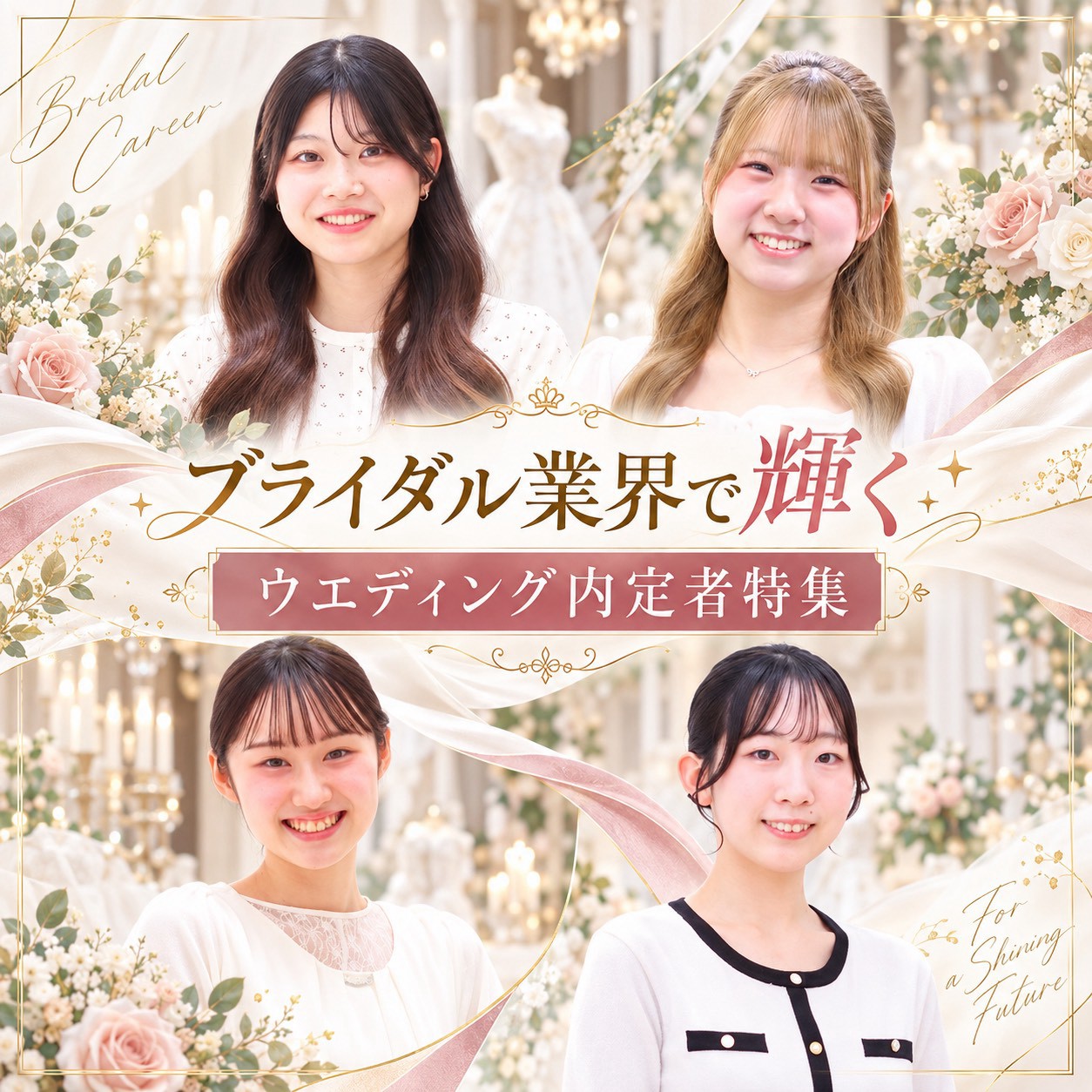 【2027卒 業界別内定速報!!】ウエディング・ブライダル業界